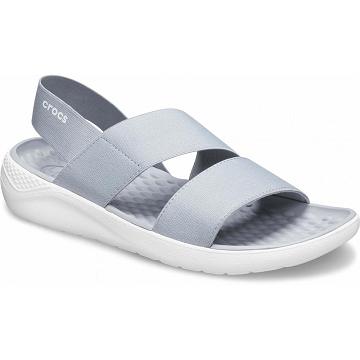 Crocs LiteRide™ Stretch Szandál Női Szürke | HU 0533DFMN